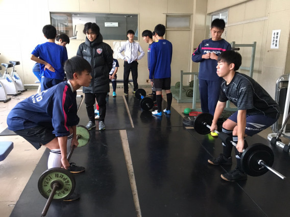 ウエイトトレーニング Otaru Choryo Football Club