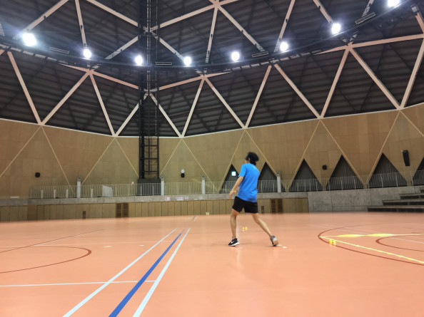 ルマーへお邪魔してきました Cross Minton Team 禅