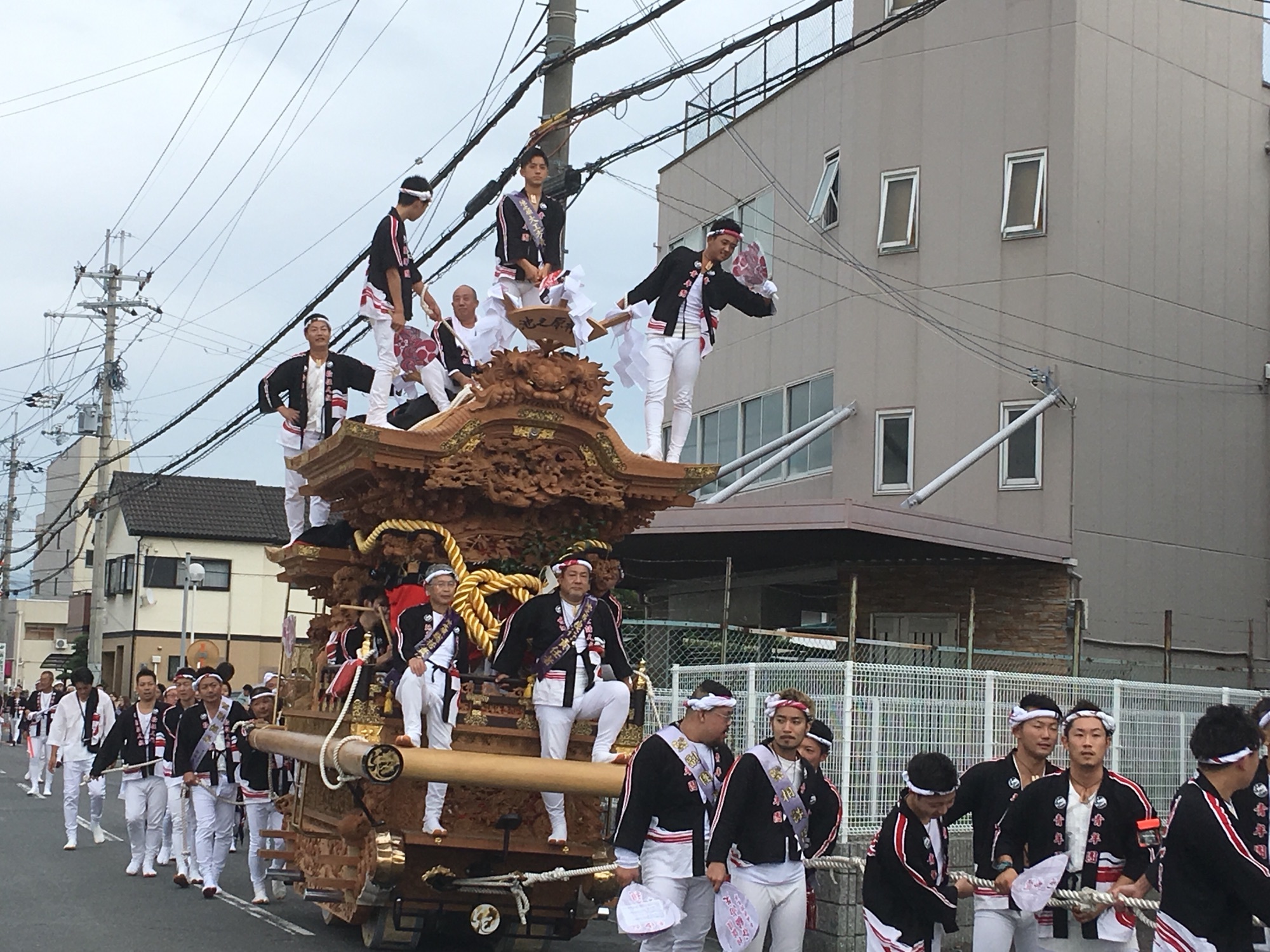 大阪狭山市祭礼 へ行って来ました。 | 美福連合中山だんじりトップページ 大阪府堺市南区の堺だんじり ！少年團、青年團、拾伍人組、随時募集中！中山、大森、上北、檜尾、野々井、北高尾、大庭寺、7町で組織される美福連合！堺市南区美福連合祭