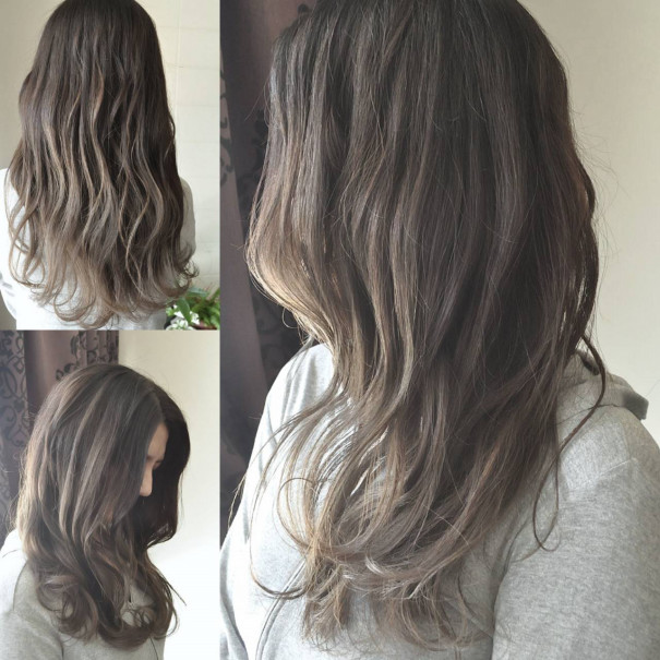 ｸﾞﾗﾃﾞｽﾀｲﾙ ｱｯｼｭ系ｸﾞﾗﾃﾞｰｼｮﾝｶﾗｰ 沖縄 浦添 美容室 Hair Support Salon Embellir