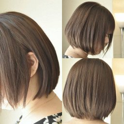 Straight Style 沖縄 浦添 美容室 Hair Support Salon Embellir