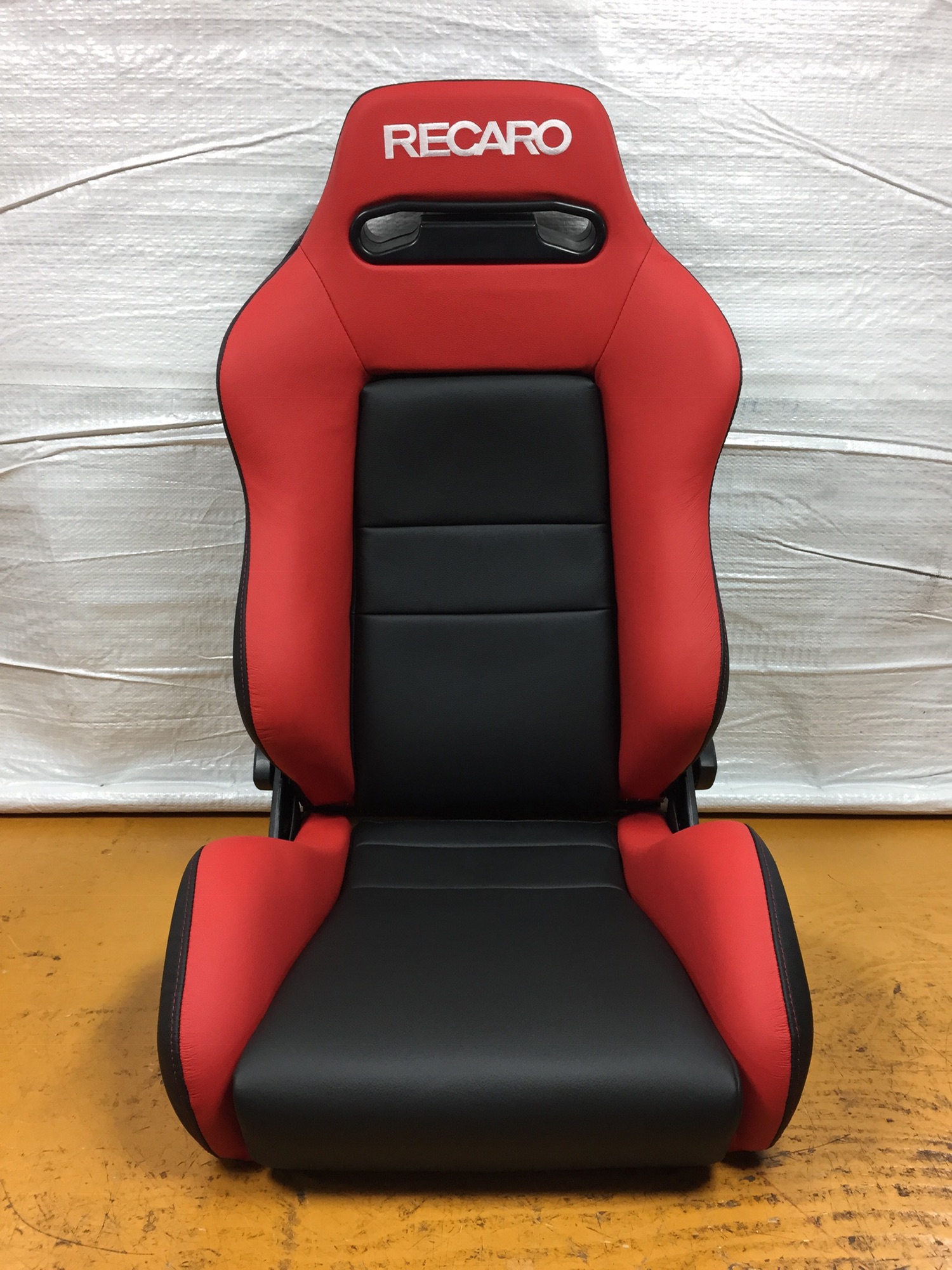 30.レカロ RECARO LX-VF 黒フェイクレザー張り替え 張替え 張替 