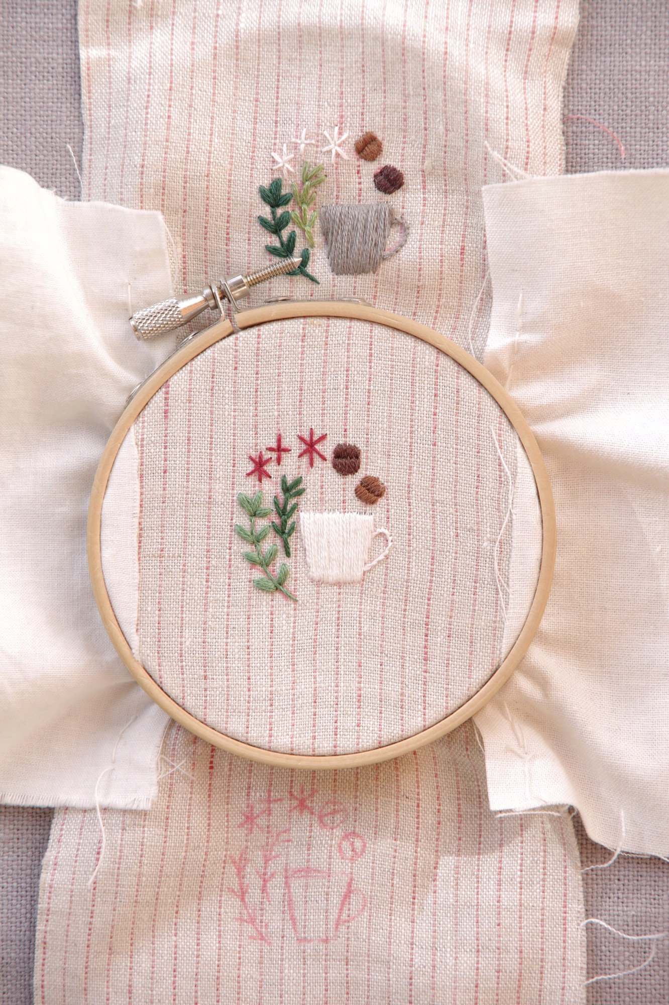 2月の刺繍教室 | 手刺繍Fika