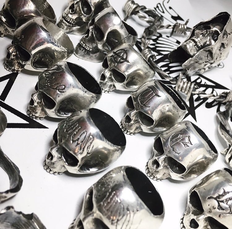 Standard skull rings | TokyoHumanExperiments