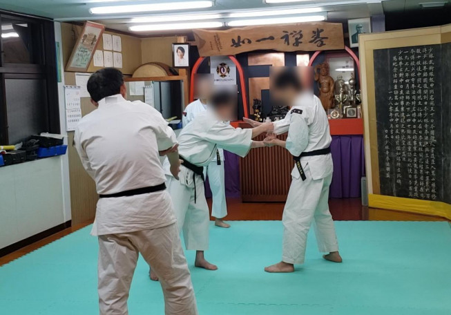 1月27日の稽古 金剛禅総本山少林寺 米子東道院 少林寺拳法