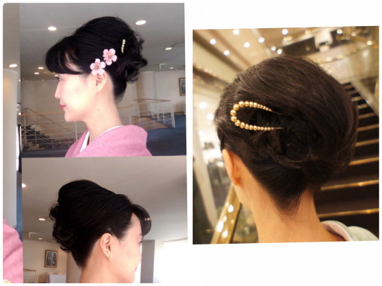 募集 盛り髪ヘアセット講座 麗らか着物部