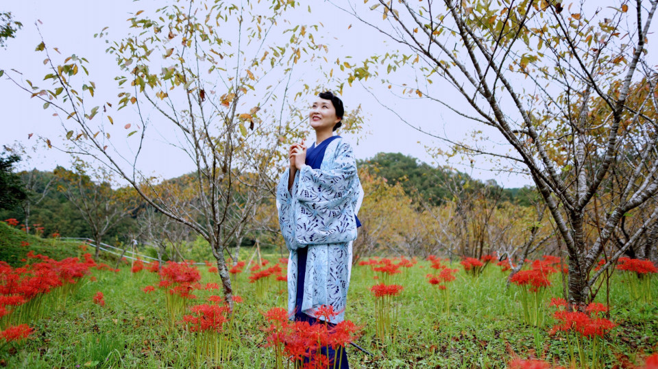 彼岸花 着物 ポートレート撮影会 麗らか着物部