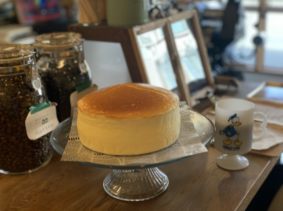 スフレチーズケーキ Shiga Coffee シガコーヒー