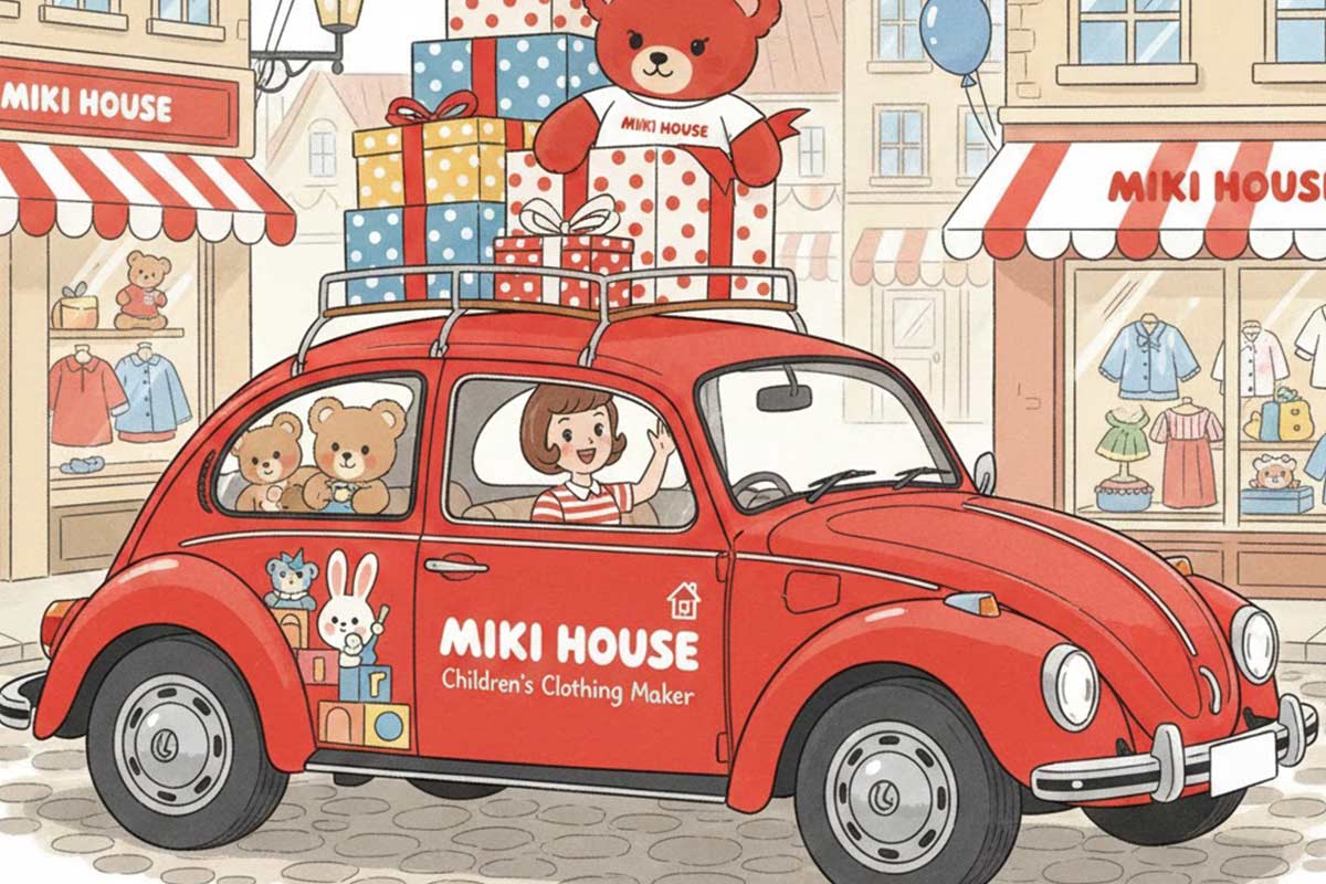 ミキハウスとのコラボのビートル ミキハウスとのコラボのビートル