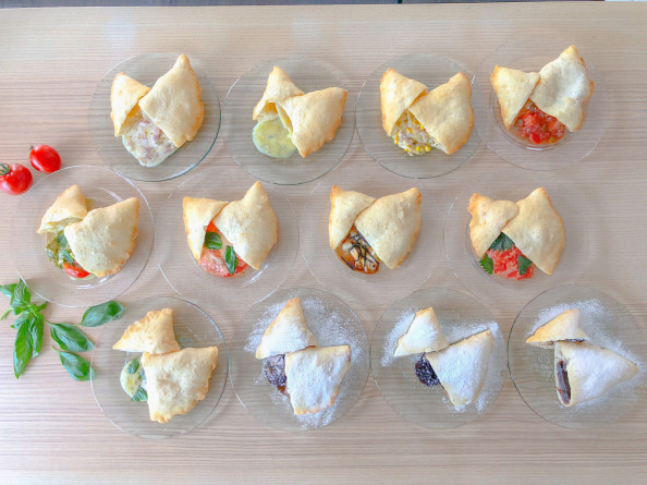 コンセプト 揚げピザ専門店 チカミノアゲピザ