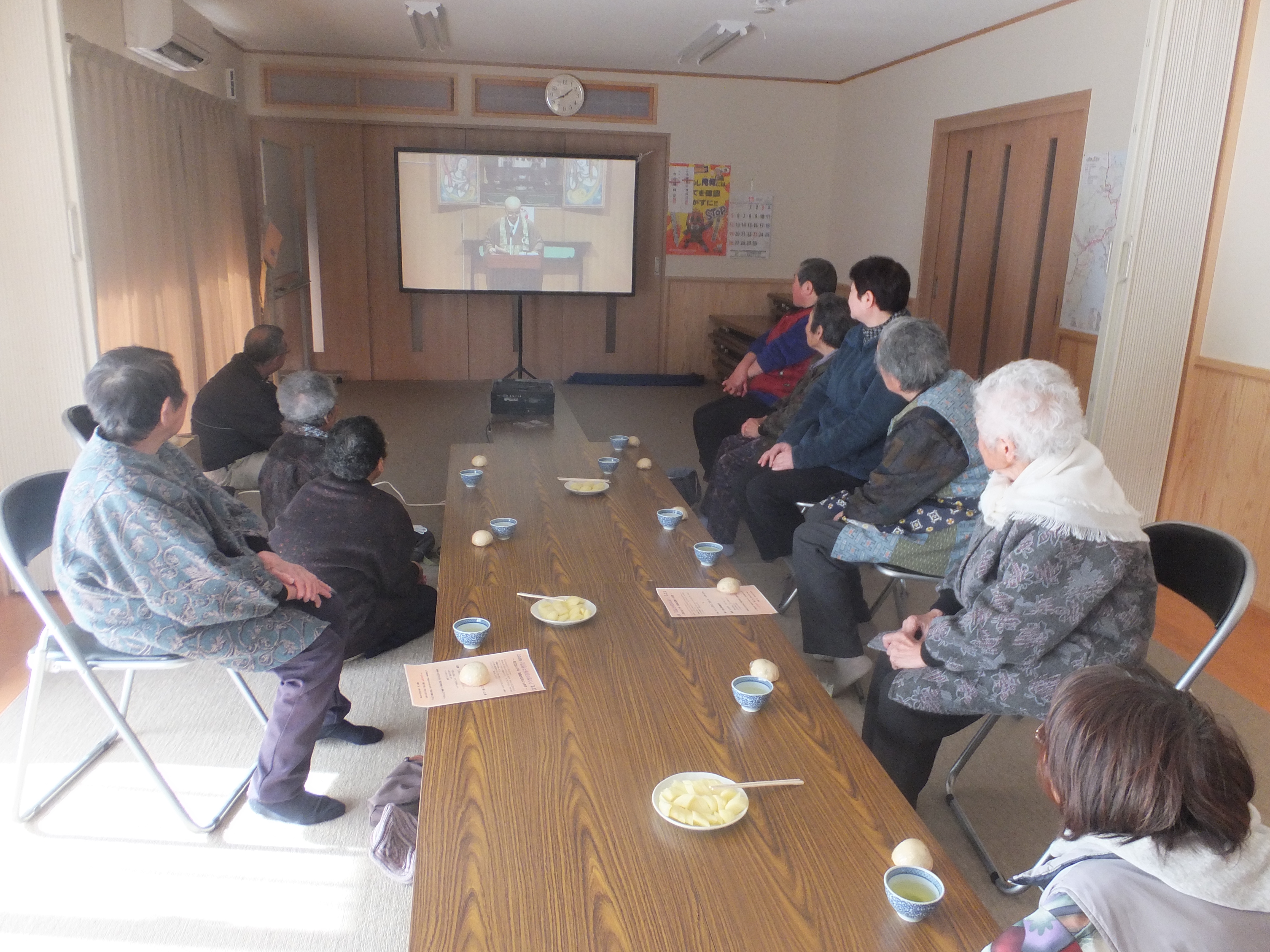 館・稲渕にて地域交流会開催  歌津地区復興支援の会一燈