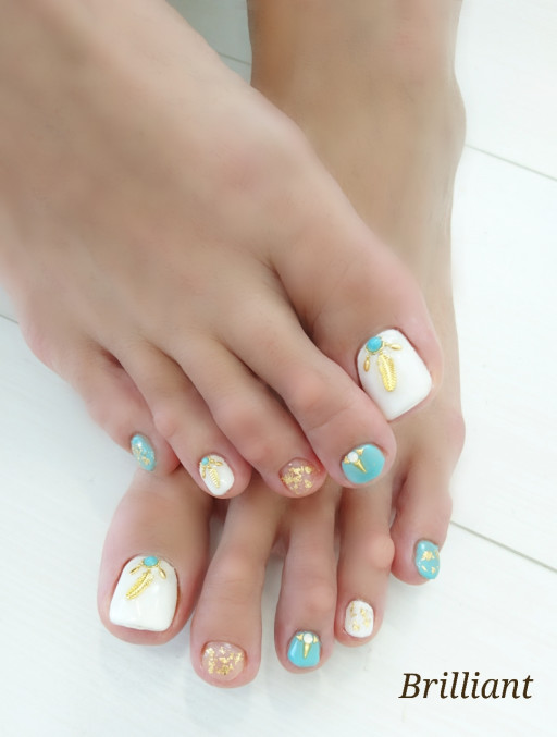 16 夏ネイル Brilliant Nail Salon