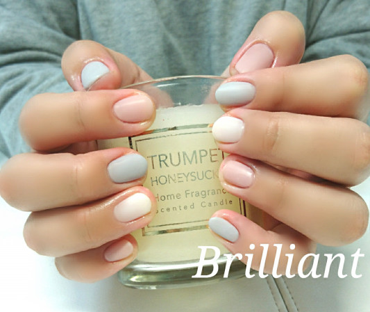 マットネイル 冬ネイル Brilliant Nail Salon