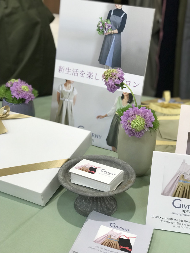 日本橋三越本店 春のエプロンフェアスタートしました Giverny Apron Blog