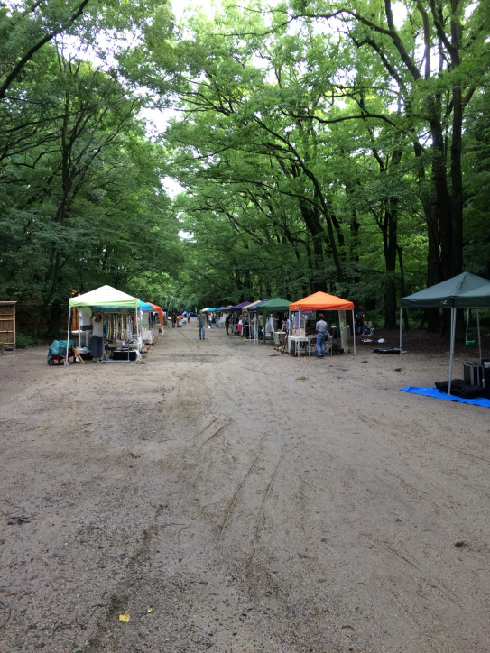 日曜日は下鴨神社手作り市へ Roadie S Cafe
