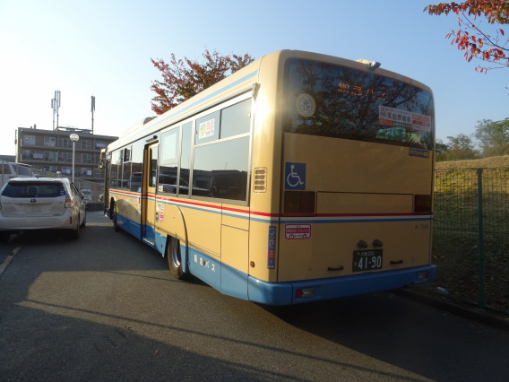 桃山台車庫に阪急バス 北急秋のふれあいフェスティバル17 Kansai Transport Com