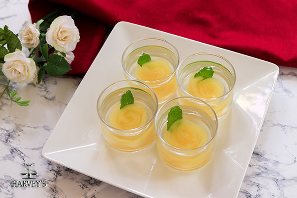 りんごの薔薇ゼリー Harvey S Recipe