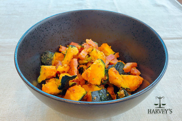 かぼちゃとベーコンのサラダ Harvey S Recipe