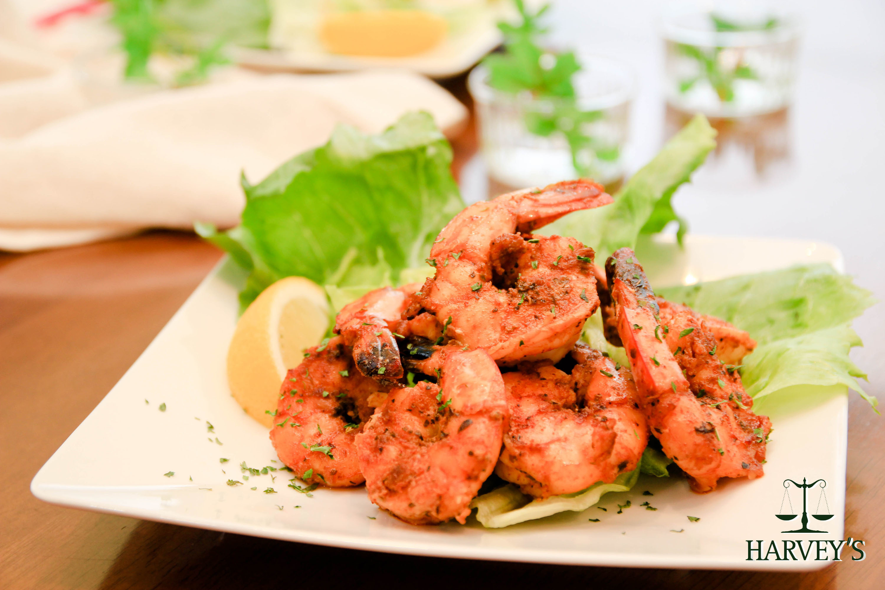 ケイジャンシュリンプ HARVEY'S RECIPE