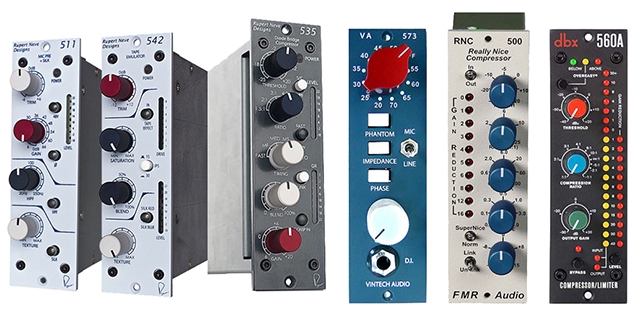 RUPERT NEVE DESIGNS はじめ API社 500シリーズ・アウトボードを店頭で