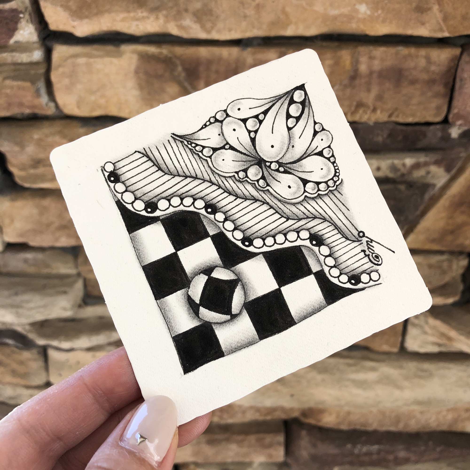 ゼンタングルを楽しむ | Emi's Tangle / Emiko Kaneko