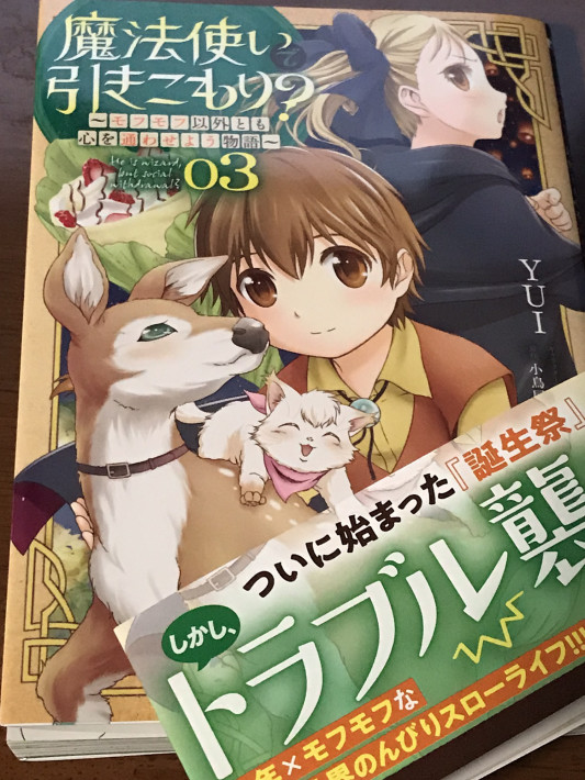 魔法使いで引きこもり コミックス3巻 23日xmas直前に発売 穏やかな年末になりますように 結 ありがとう 大切な刻