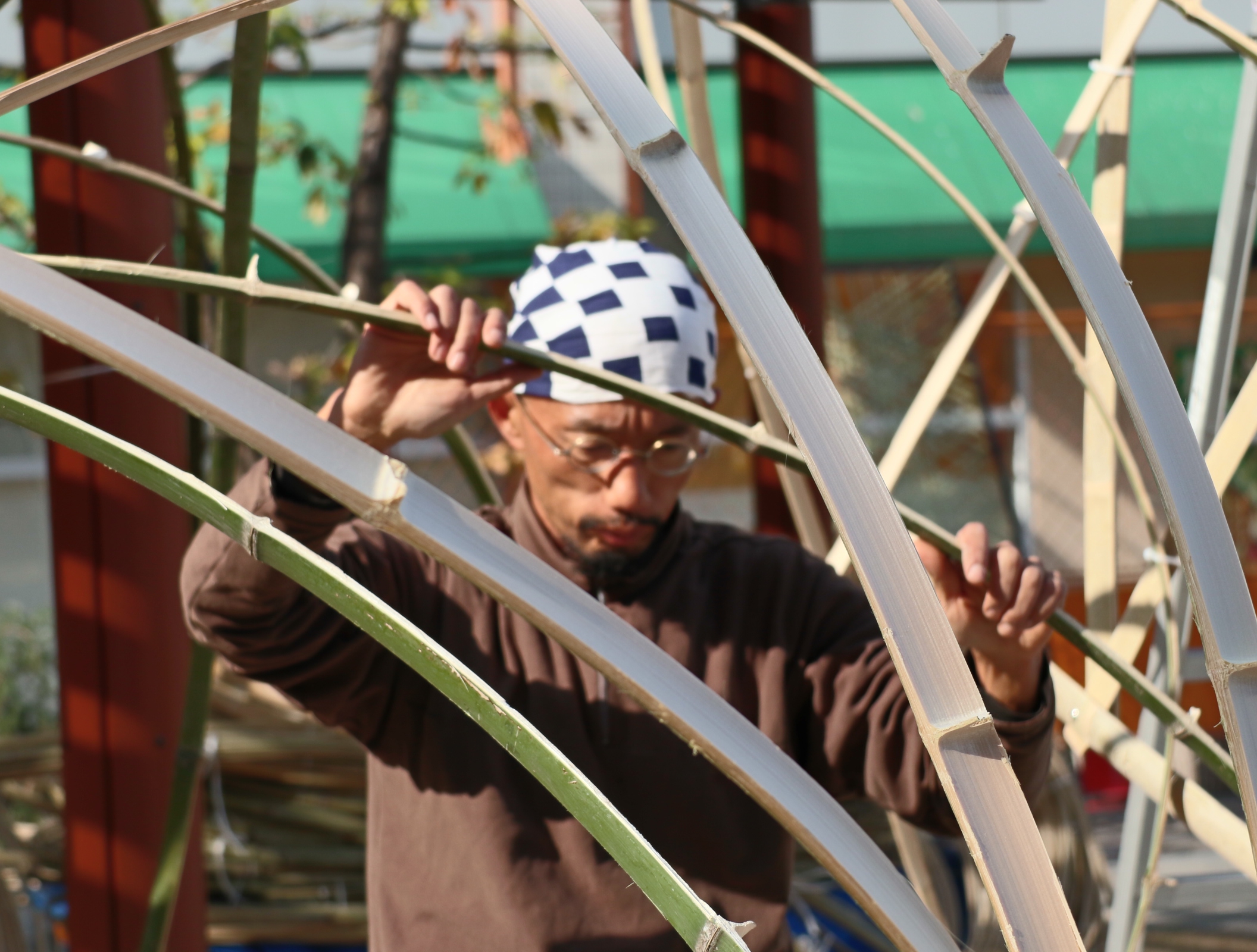 巨大造形竹アート＆名店の限定グルメ登場！京都・長岡京バンビオ