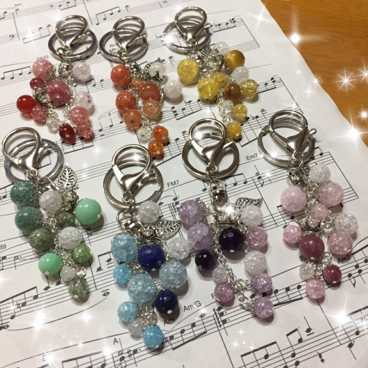 天然石バッグチャーム～ｲﾛﾄﾘﾄﾞﾘ～ | 天然石アクセサリー Heaven