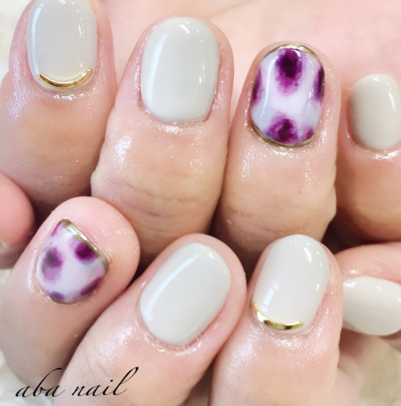 秋ネイル Aba Nail