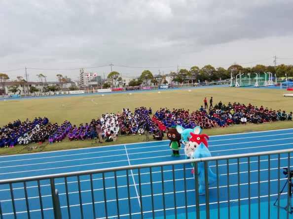 鈴鹿市記録会白山クラブ陸上競技教室大応援団 白山クラブ