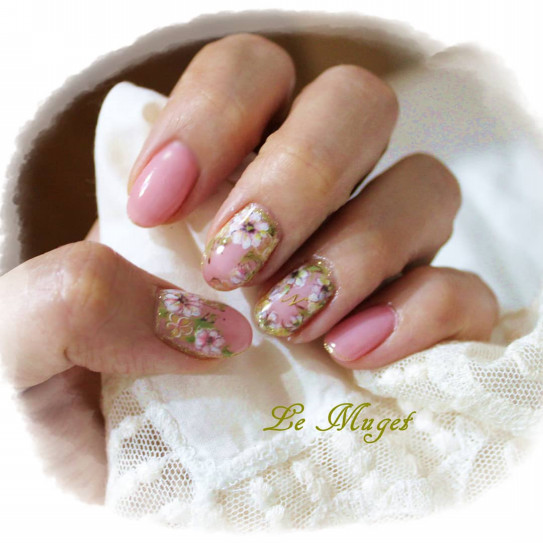 新デザイン 上品で個性的な大人のアンティークネイル Le Muguet 新デザイン 上品で個性的な大人のアンティークネイル Le Muguet