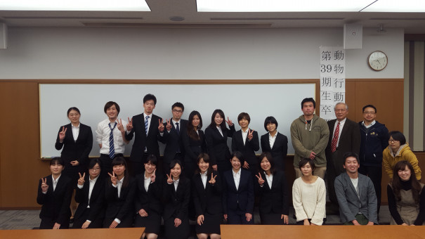 動物行動管理学研究室 第39期生 卒論発表会を開催 麻布大学 獣医学部 動物応用科学科 動物行動管理学研究室 第39期生 卒論発表会を開催 麻布大学 獣医学部 動物応用科学科