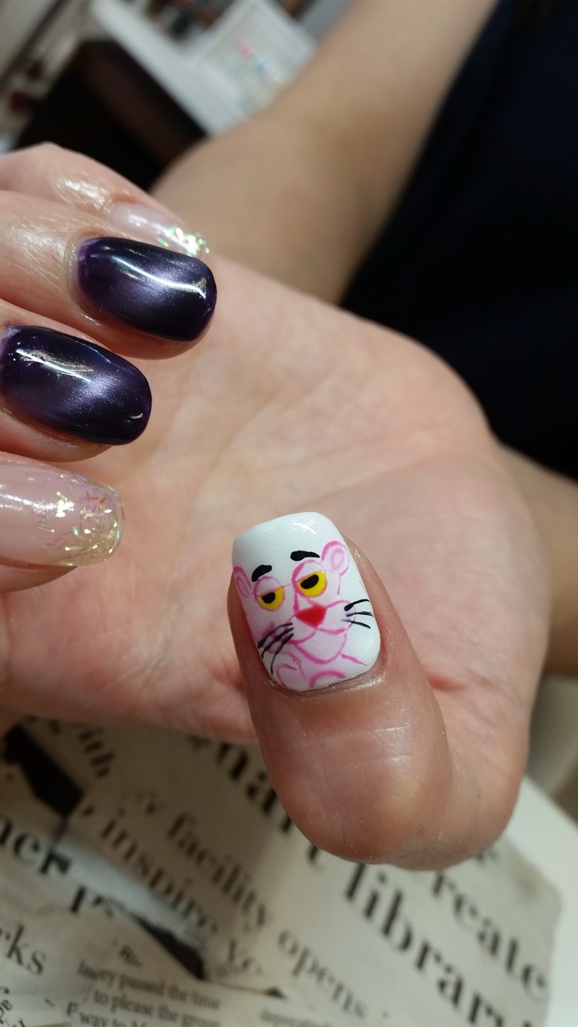 ピンクパンサー 伊丹ネイルサロン Nail Gallery Avant アヴァン