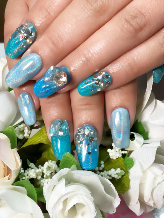 ブルーユニコーンネイル Citra Total Beauty