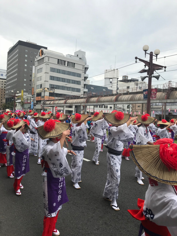 おはら祭り 花電車 なっきーバスワールド おはら祭り 花電車 なっきーバスワールド