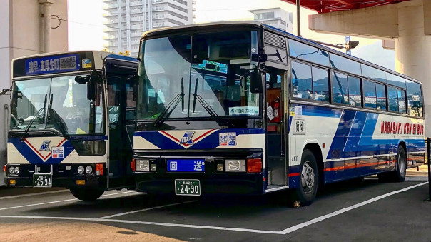 長崎県営 県央バス 古参 なっきーバスワールド