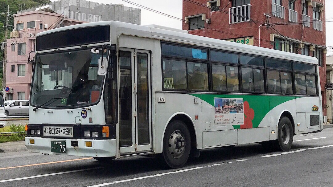 しまバス キュービックP-LV 1990年式 | なっきーバスワールド
