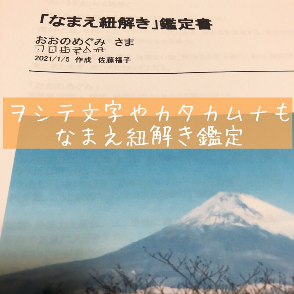 ヲシテ文字やカタカムナも なまえ紐解き鑑定 住まいのおせっかい家のきままなブログ
