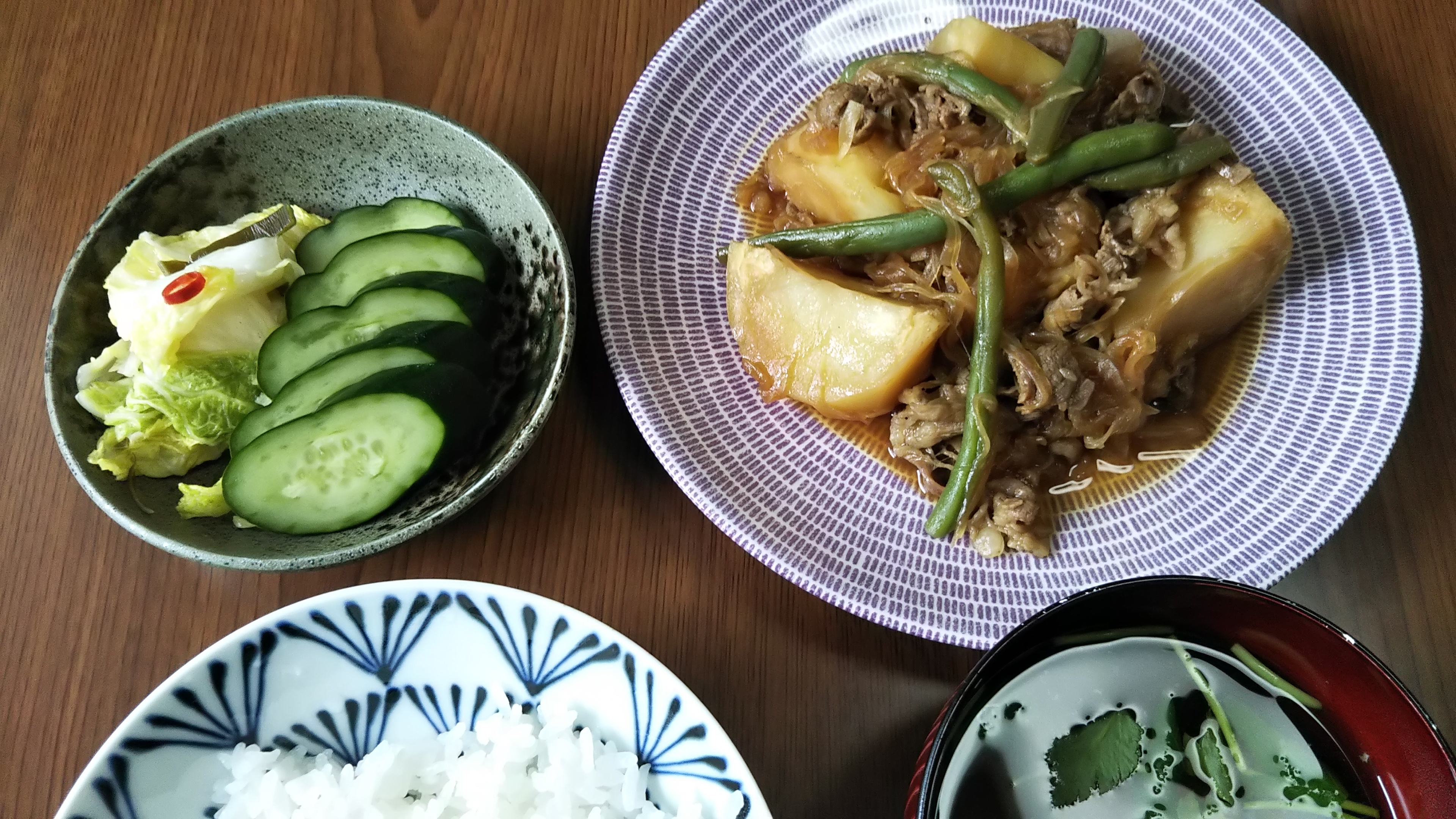 オトクニ先生 広告会社 男子寮のおかずくん おかずくんのトロトロ玉ねぎホクホク肉じゃが あいこ S Ownd Bl作品に出てくる料理を再現してつくってみた