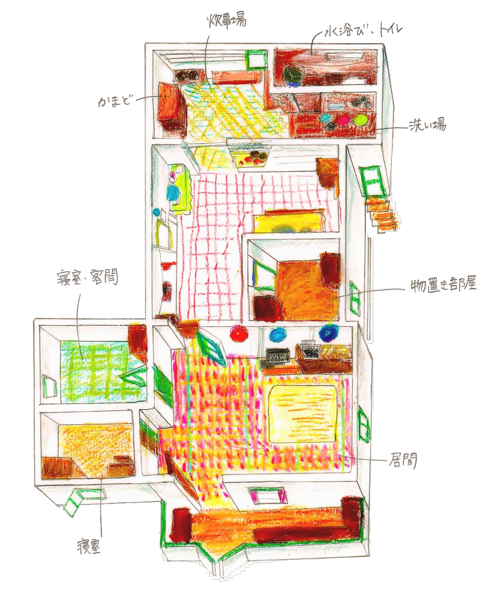 住まいのかたち 熱帯雨林に生きる人々