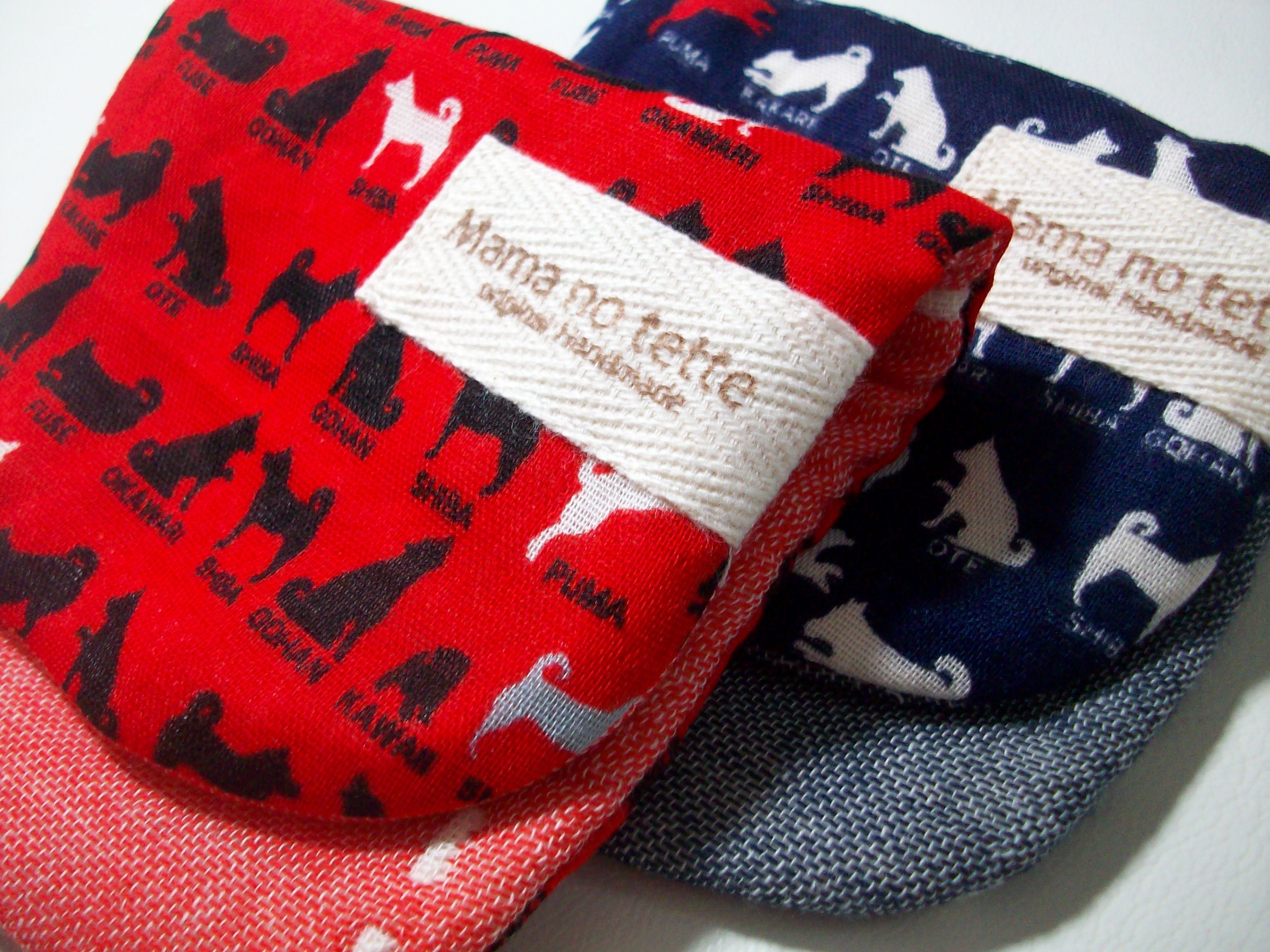 ハンドメイドꕤガーゼハンカチꕤ犬 ハンドメイドꕤガーゼハンカチꕤ犬 ハンドメイド8重ガーゼ