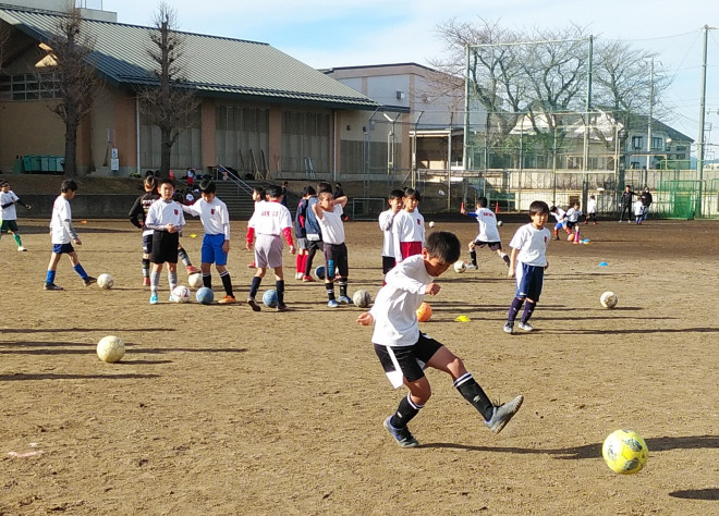 36期 4年生 練習 七中 コンビネーション 八王子七小サッカークラブ 八王子七小sc 東京都八王子市の少年サッカークラブ