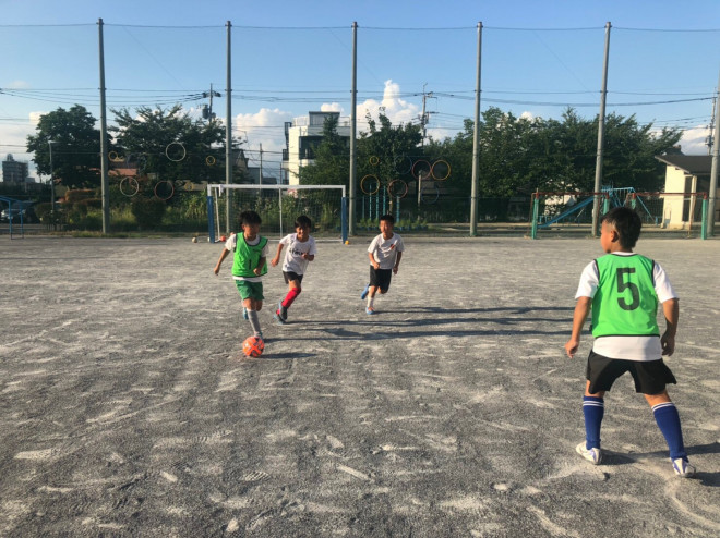 34期 4年生 七小練習 八王子七小サッカークラブ 八王子七小sc 東京都八王子市の少年サッカークラブ