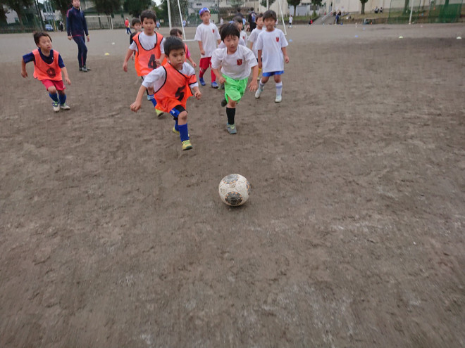 38期 1年生 練習 七中 八王子七小サッカークラブ 八王子七小sc 東京都八王子市の少年サッカークラブ