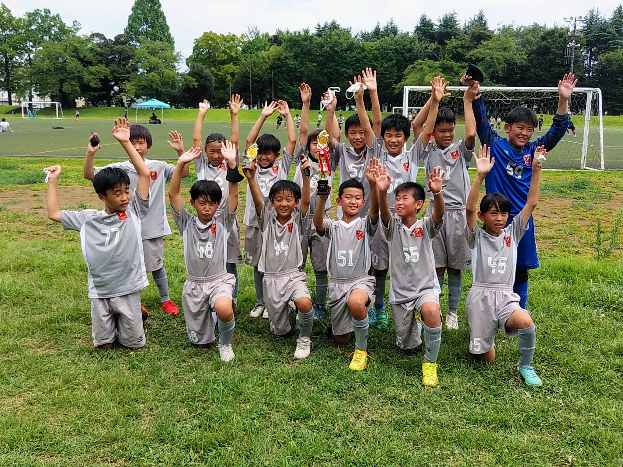 36期（5年生）優勝！LEGARE CUP2022@昭和公園陸上競技場