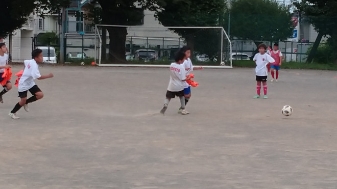 35期5年生 七中練習 八王子七小サッカークラブ 八王子七小sc 東京都八王子市の少年サッカークラブ