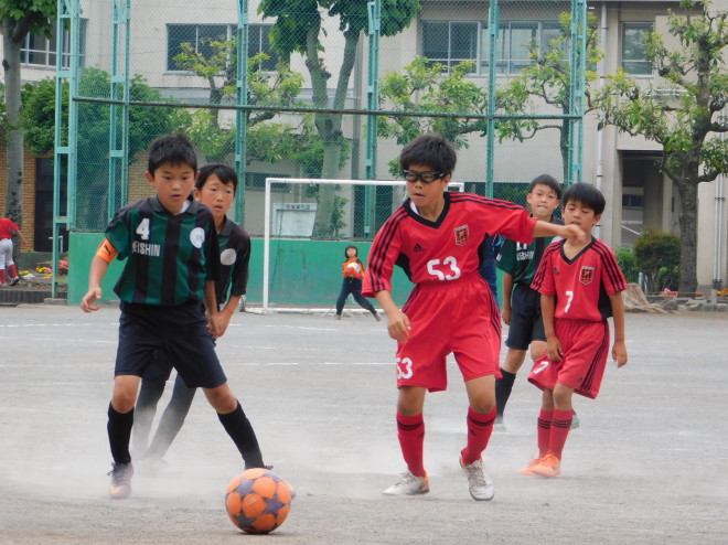 33期 交流試合 Vs 清新sss 八王子七小サッカークラブ 八王子七小sc 東京都八王子市の少年サッカークラブ