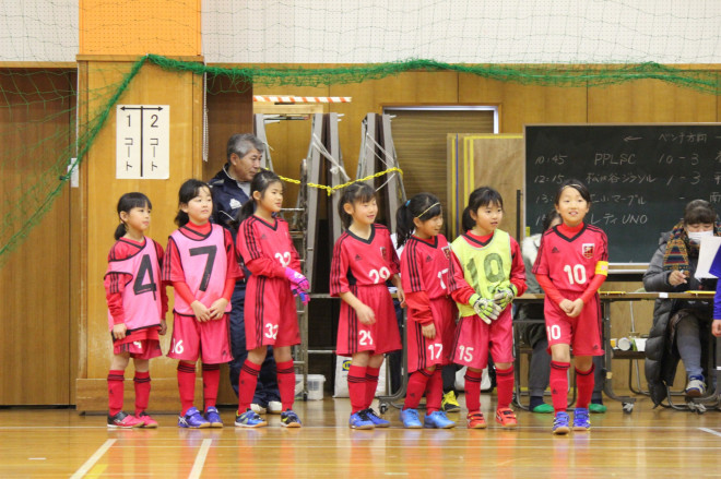 女子チーム 新春フットサル大会優勝 八王子七小サッカークラブ 八王子七小sc 東京都八王子市の少年サッカークラブ