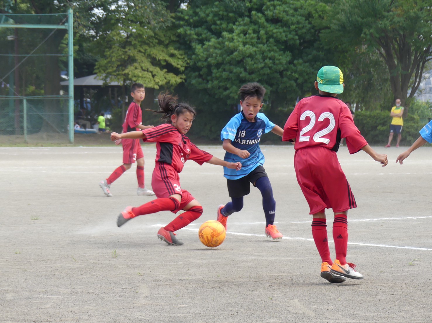 35期4年生 トレーニングマッチ 八王子七小サッカークラブ 八王子七小sc 東京都八王子市の少年サッカークラブ