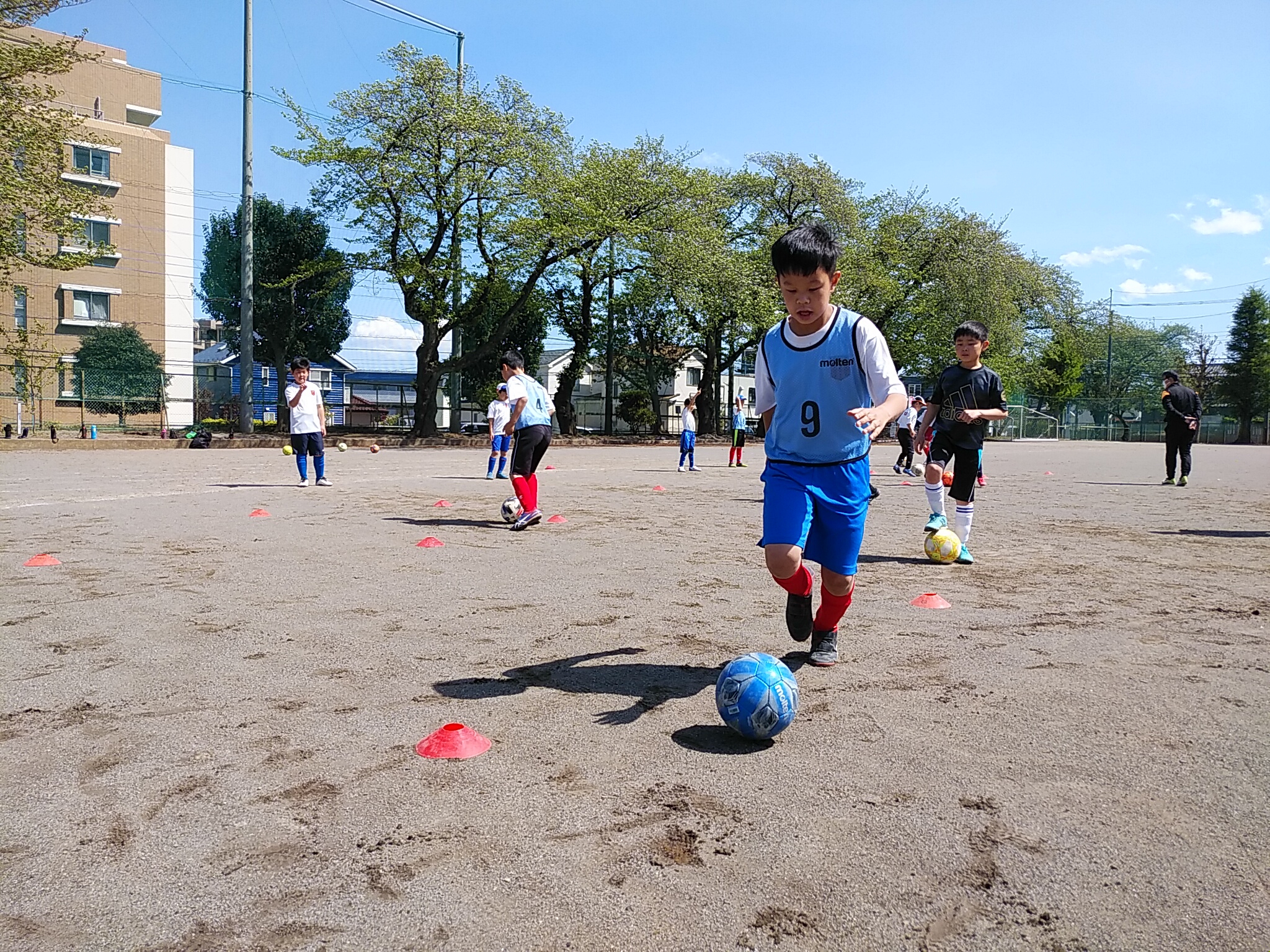 36期 4年生 練習 七中 八王子七小サッカークラブ 八王子七小sc 東京都八王子市の少年サッカークラブ